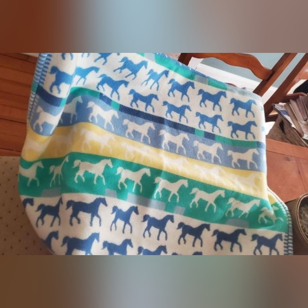Hermes Baby Blanket